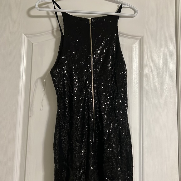 New black sequin dress . Great for New Year’s Eve party or prom. - Picture 5 of 5